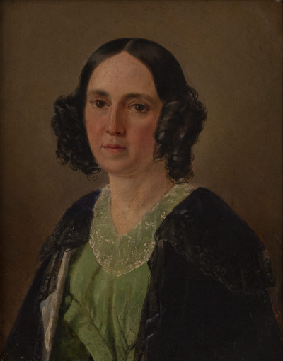 Image for Lot Artist Unknown - Portrait of a woman