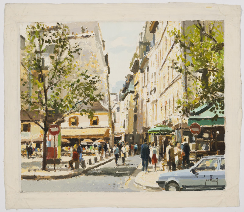 Gerard Passet - Rue St Andre Des Arts Paris
