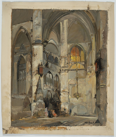 Jan de Vogel - Cathedral Interior