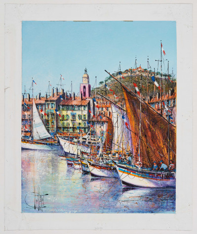 Guy Dessapt - St. Tropez Harbor