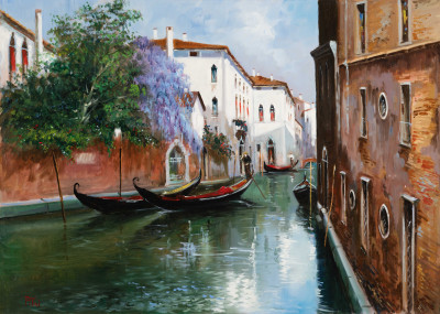 Stan Pitri - The Lavendar Tree Venice Canal