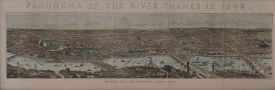 Artist Unknown - The Illustrated London News Panorama of London and the River Thames