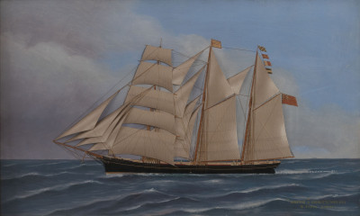 Unknown Artist - 'Arctic' of Charlottetown P.E.I. W. Johns Masters