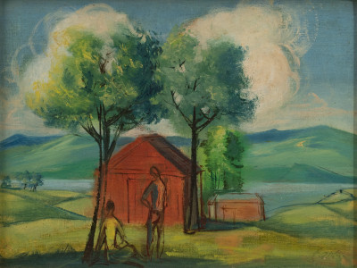 Image for Lot Frederic Taubes - Untitled (Country house)