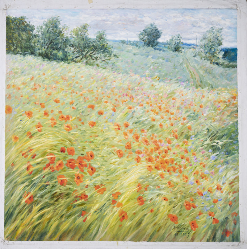 Malva (Omar Hamdi) - Poppy Landscape