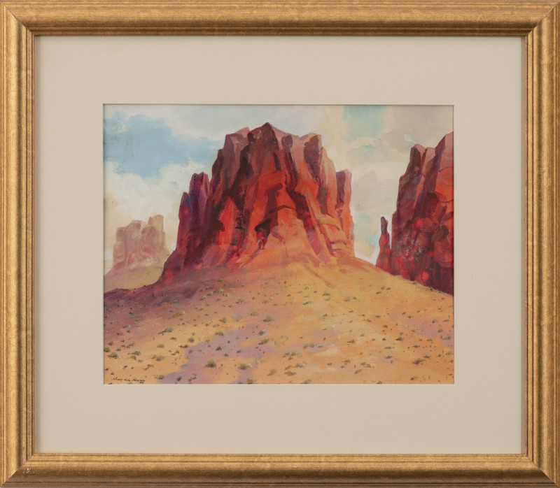 Various Artists - Group, two (2) southwestern scenes