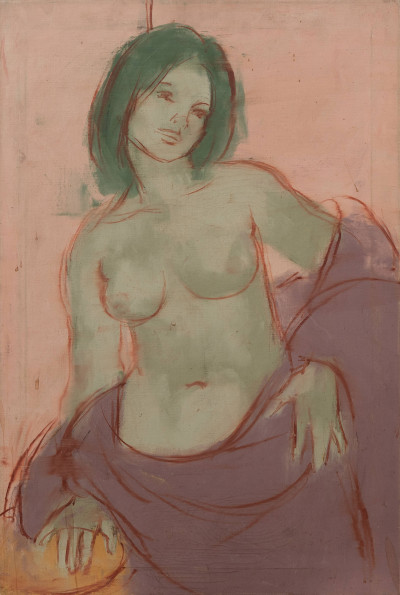 Image for Lot Unknown Artist - Untitled (Nude woman)