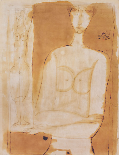 Unknown Artist - Untitled (Two nude women)