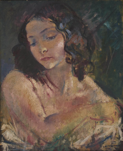 Image for Lot Clara Klinghoffer - Untitled (Portrait of a woman)
