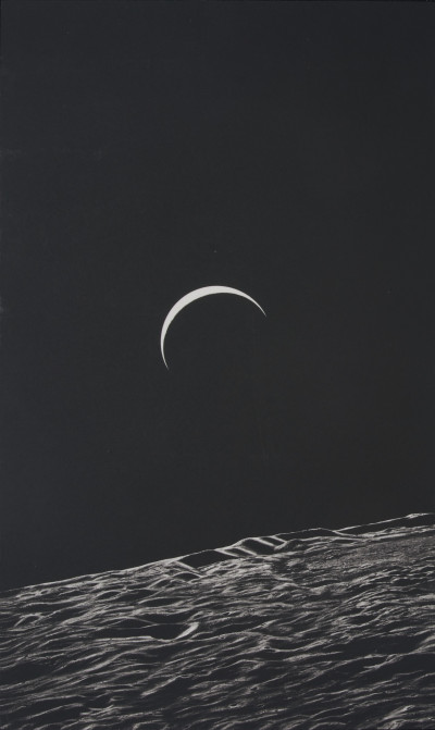 Image for Lot Unknown Artist - Untitled (Moon view)