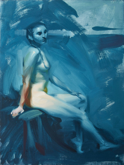Rob Rey - Alla Prima: Blue Nude