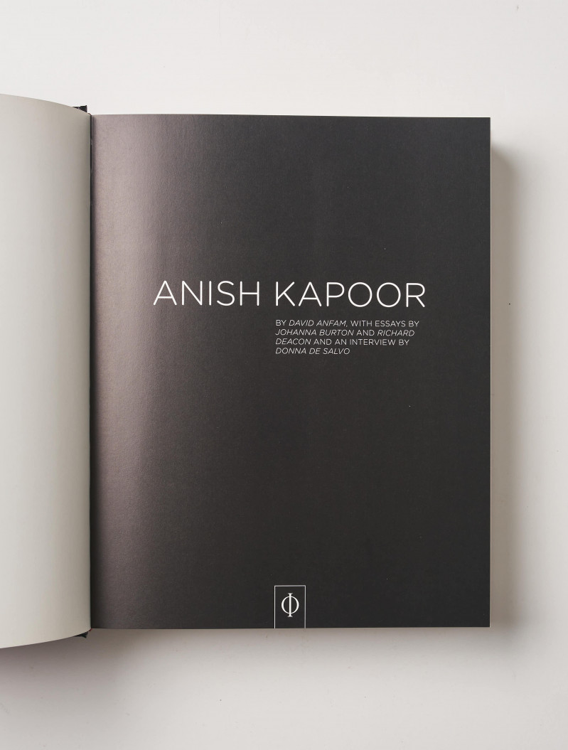 Two Anish Kapoor books
