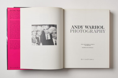 Group of Andy Warhol Books
