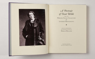 A Portrait of Oscar Wilde (Limited Edition Book) - from the Lucia Moreira Salles Collection