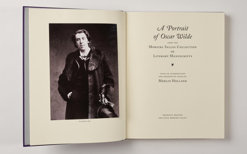 A Portrait of Oscar Wilde (Limited Edition Book) - from the Lucia Moreira Salles Collection