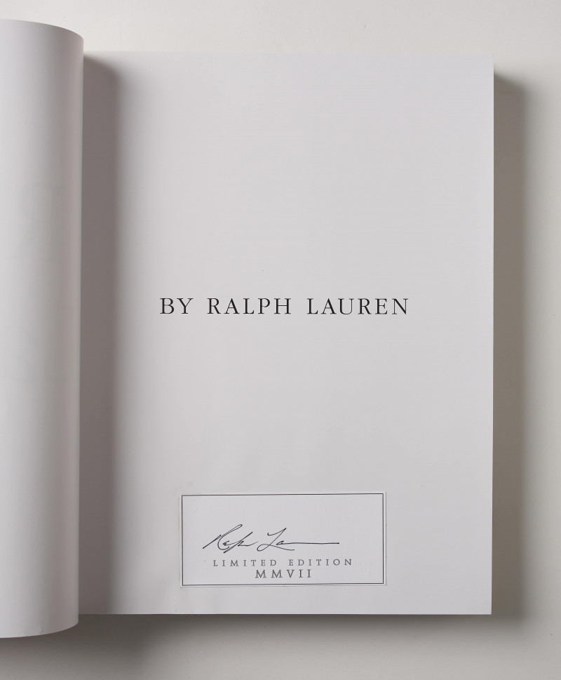 Ricky Lauren and Ralph Lauren (Two Limited Edition Books)