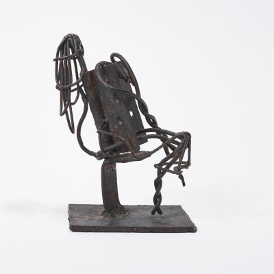 Unknown Artist - Untitled (seated figure)