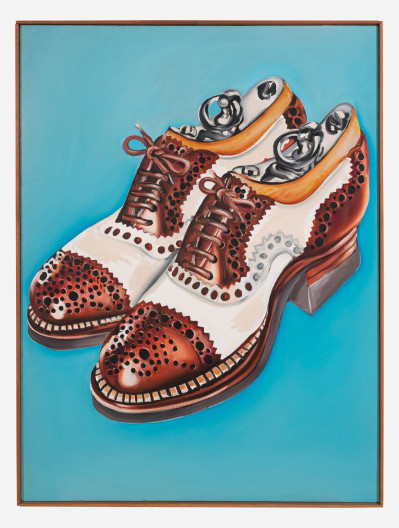 Raoul Middleman - Untitled (Oxford Wingtip Shoes)