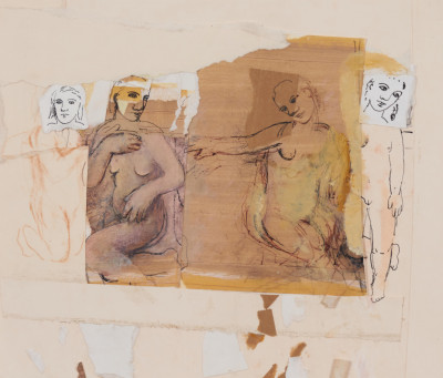 Image for Lot Maria Scotti - Untitled (Study with four women)
