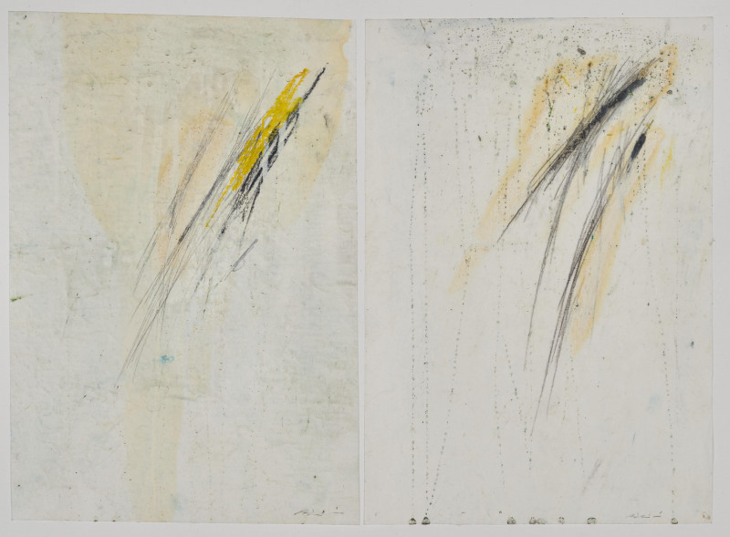 Unknown Artist - Group, two (2) works on paper