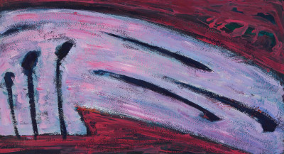 Robert Schaberl - Untitled (Pink and purple)