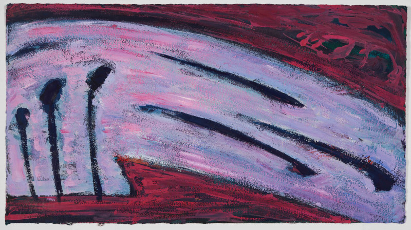 Robert Schaberl - Untitled (Pink and purple)