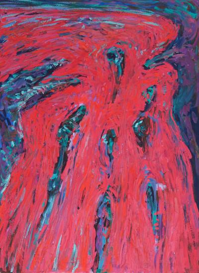 Robert Schaberl - Untitled (Red, blue, purple)