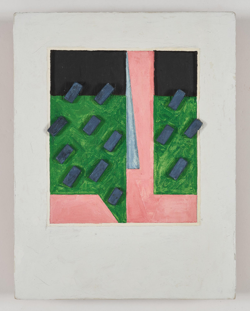 Rex Lau - Untitled (Pink and green)