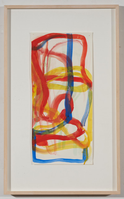 Unknown Artist - Untitled (Primary color composition)