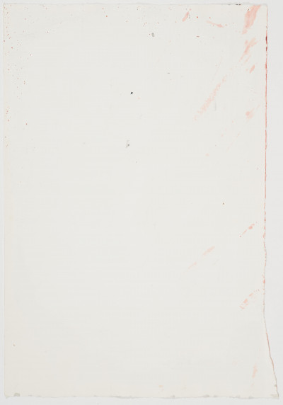 David Rankin - Untitled (Pale pink on white)