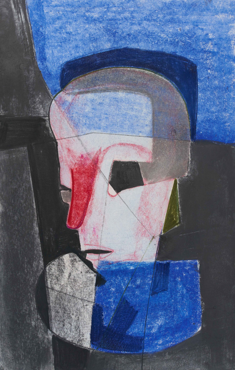 Benoît Gilsoul - Untitled (Abstract Portrait)