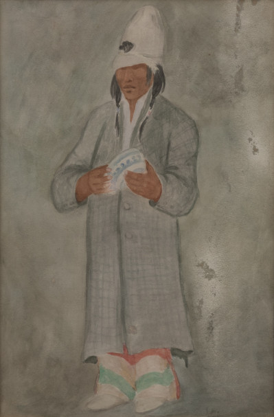 Image for Lot Edith Hamilton - Untitled (Native man)