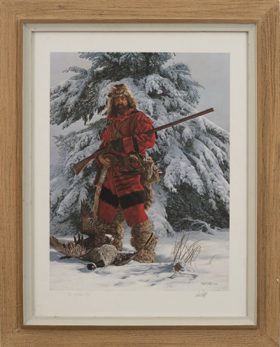 Paul Calle - Untitled (The Winter Hunter)
