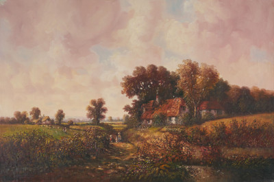 Image for Lot Laszlo Ritter - Countryside Path