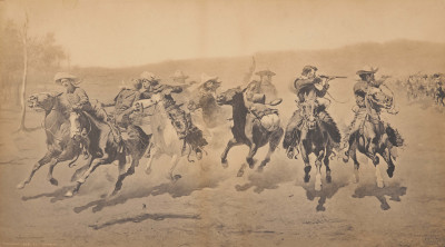 Image for Lot Frederic Remington - Untitled (Cowboys)