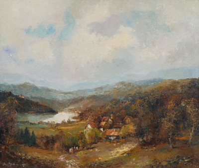 Willi Bauer - Village Lake