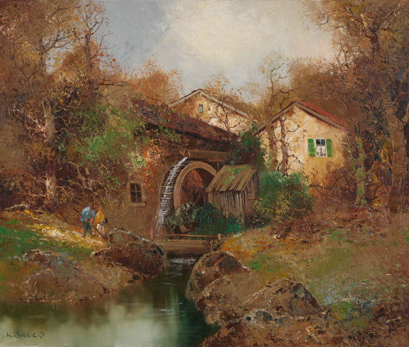 Willi Bauer - Water Mill