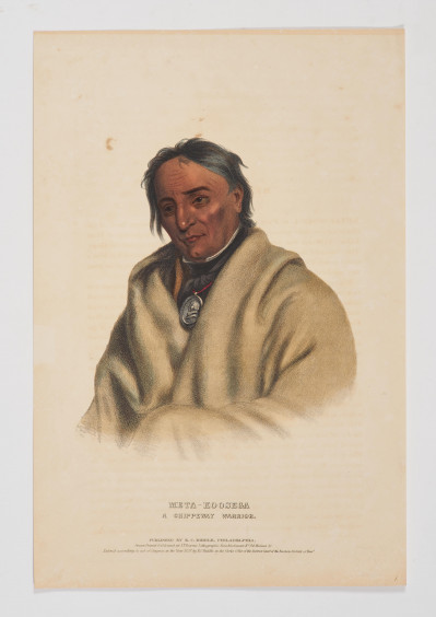 E.C. Biddle - Group, three (3) Native American portraits