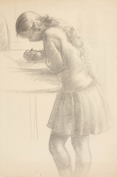 Image for Lot Clara Klinghoffer - Study for Amy Drawing