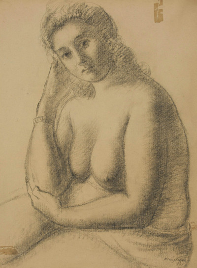 Image for Lot Clara Klinghoffer - Nude Resting