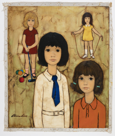 Claire Lier - Group of five (5) young kids