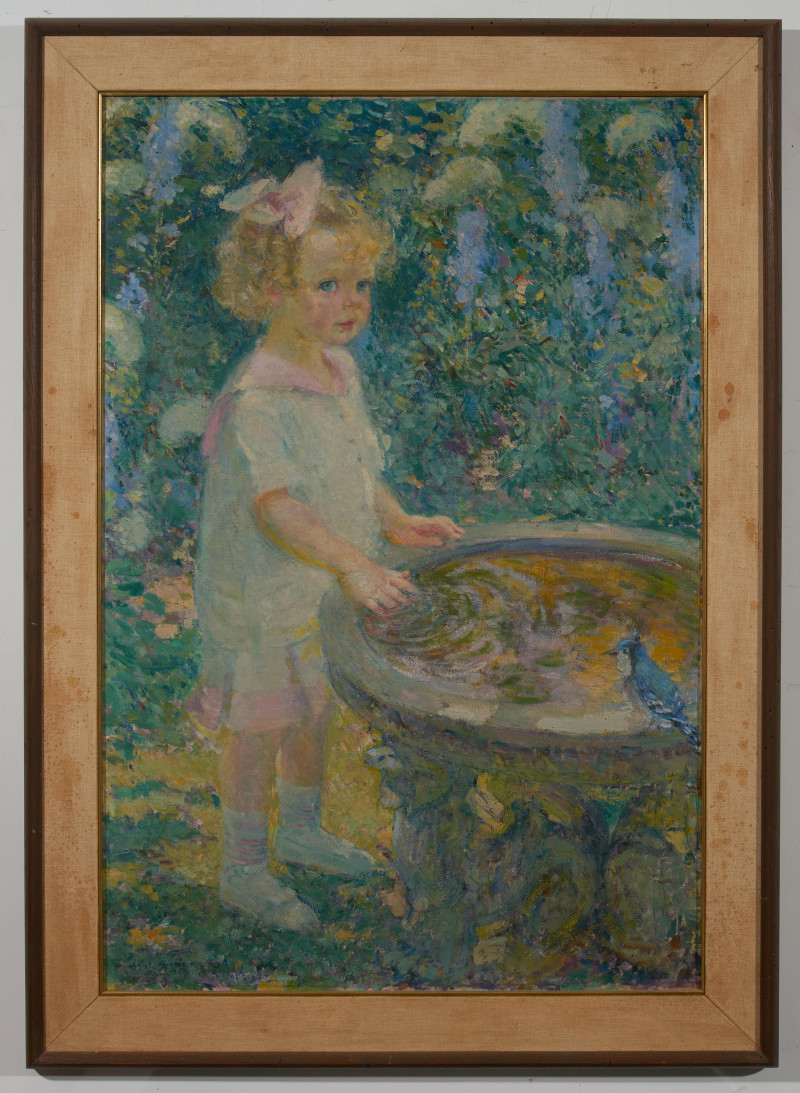 Karl Anderson - Portrait of Margaret Mixter as a young girl