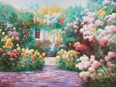 Image for Lot Charles Zhan - House With Garden