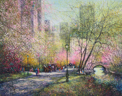 Guy Dessapt - New York Promenade at Central Park