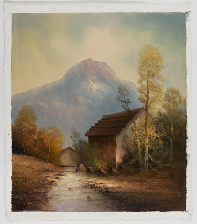 Karl Schmidbauer - Mountain Scene