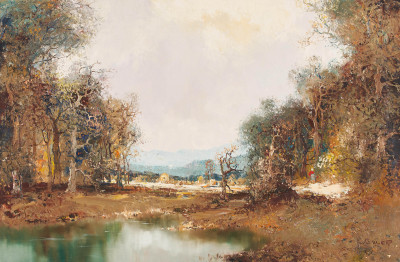 Willi Bauer - Landscape Lake