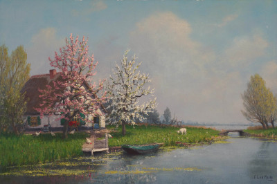 Image for Lot J.L. van der Meide - Blossom Trees