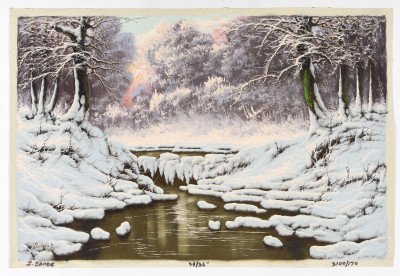 Josef Dande - Snow Stream Reflections