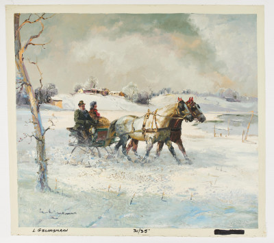 Ludwig Gschossmann - Sleigh Ride In Snow