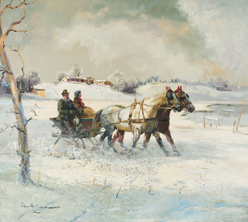 Ludwig Gschossmann - Sleigh Ride In Snow